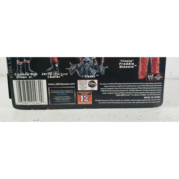 WWE Classic Super Star- Jerry The King Lawler Jakks Pacific New Sealed - Picture 8 of 12